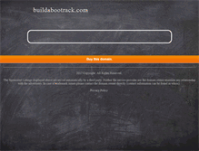 Tablet Screenshot of buildabootrack.com